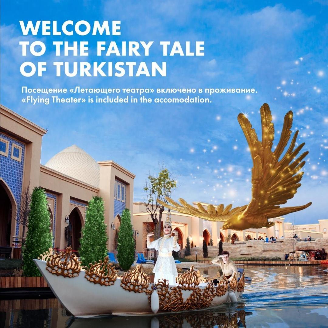 Karavansaray Turkistan Harbour Hotel -Flying Theatre Access Exteriör bild The poster of the project